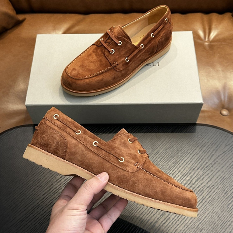 Loafers Slip-On, Platneni gornji dio, Okrugla prst, Ravna peta
