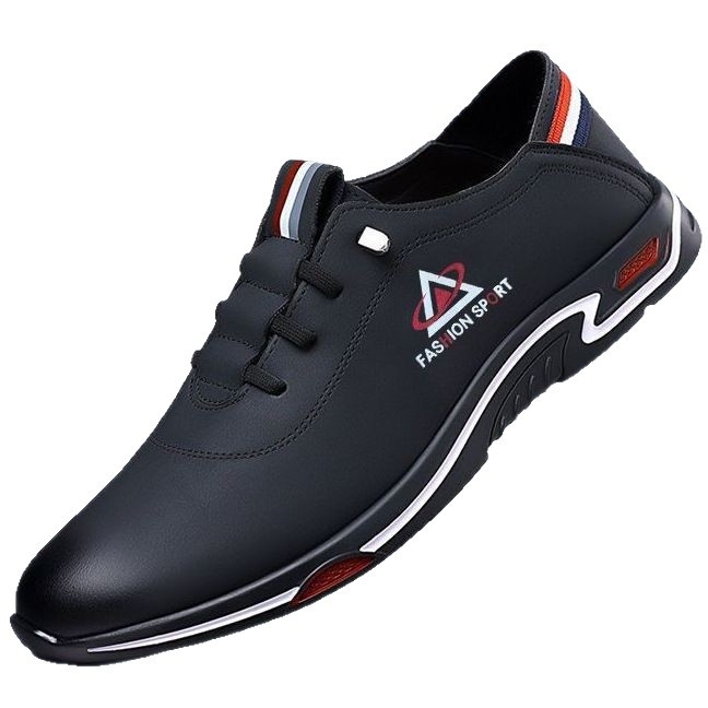Muške mokasine od PU kože, slip-on, špičast nos, gumeni potplat, ravna peta