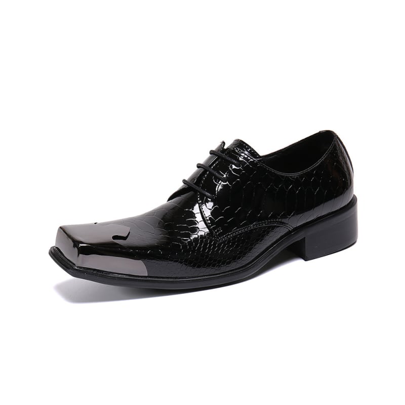 Muške loaferice od prave kože tele, četvrtasti vrh, niski potpetica 1–3 cm, kožna podstava
