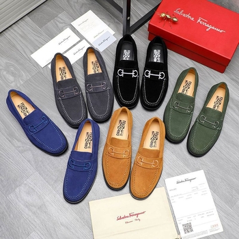 Muške slip-on loafers od telećeg nubuka s gumom na potplatu, vulkanizirani, prozračni i lagani