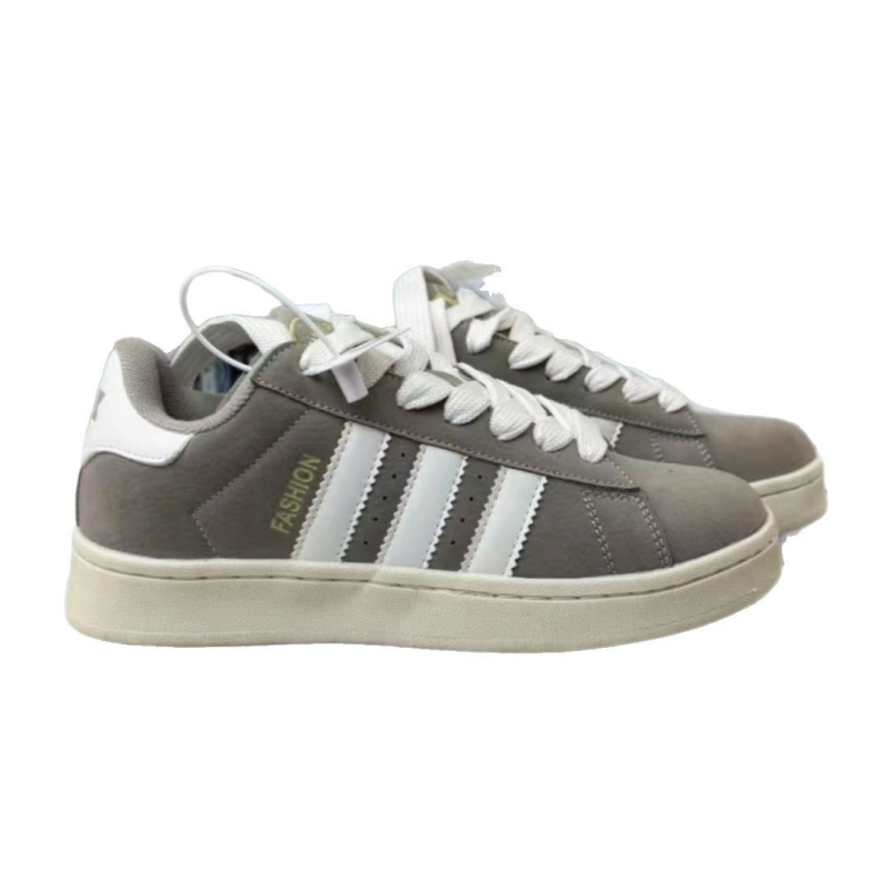 Adidași unisex cu talpă joasă, talpa superioară nubuk, talpă din cauciuc, șireturi