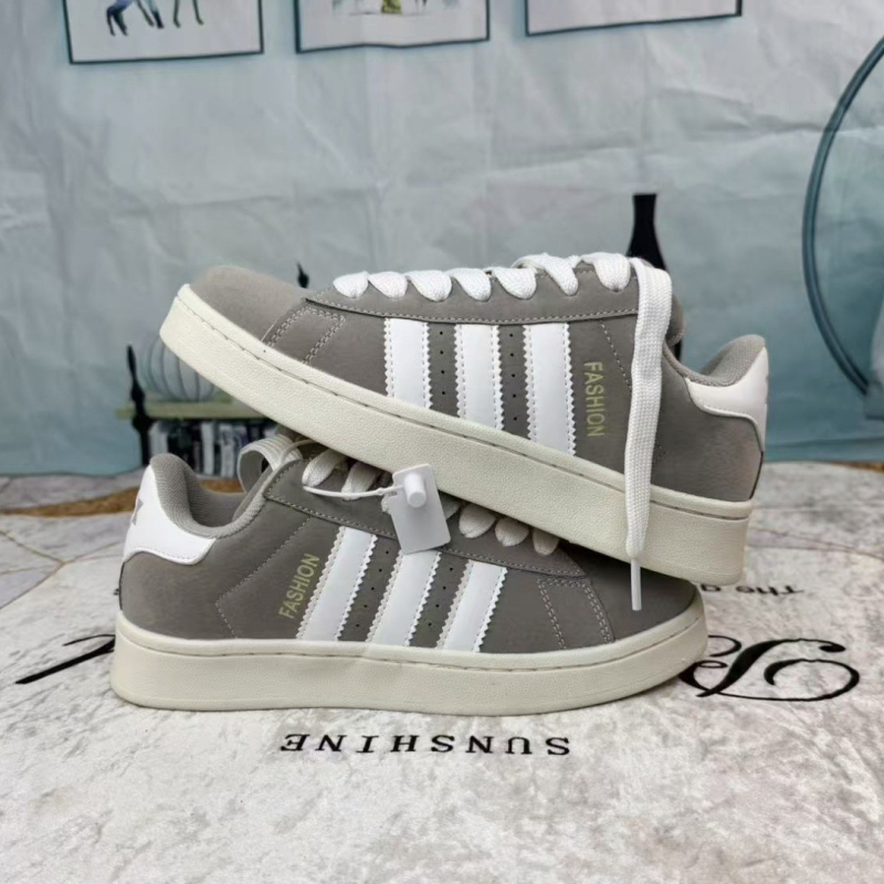 Adidași unisex cu talpă joasă, talpa superioară nubuk, talpă din cauciuc, șireturi