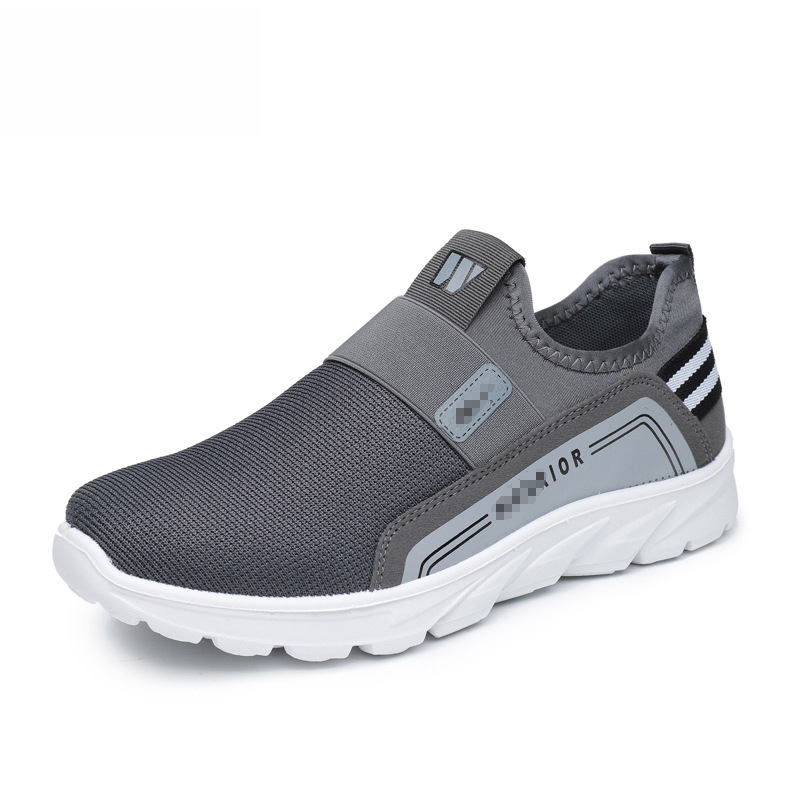 Loaferi bărbați, slip-on, upper din plasă respirabilă, vârf rotund, toc mic 1–3 cm, talpă din poliuretan injectat