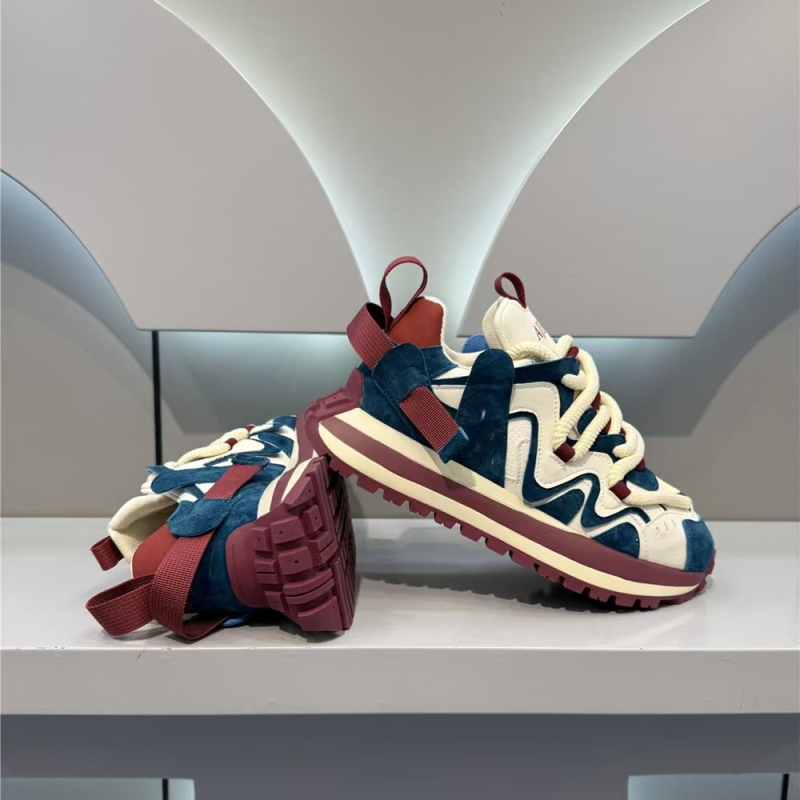 Încălțăminte sport casual pentru bărbați, căptușeală din plasă respirabilă, partea superioară din piele sintetică, talpă PVC turnată prin injecție, închidere cu șireturi