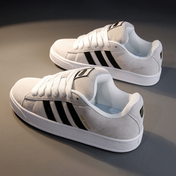 Pantofi casual pentru bărbați, skateboard, din pânză, profil joasă, șireturi, talpă EVA respirabilă, branț textil, lansare primăvara 2025