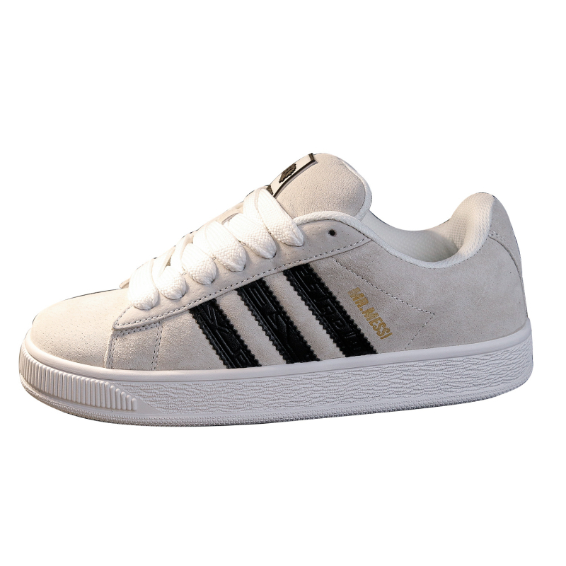 Pantofi casual pentru bărbați, skateboard, din pânză, profil joasă, șireturi, talpă EVA respirabilă, branț textil, lansare primăvara 2025