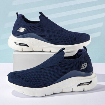 Muške Slip-On Lagane Sportske Tenisice s Mrežastim Gornjim Dijelom (PU Uložak, Gumena Đona, Niski Gornji Dio)