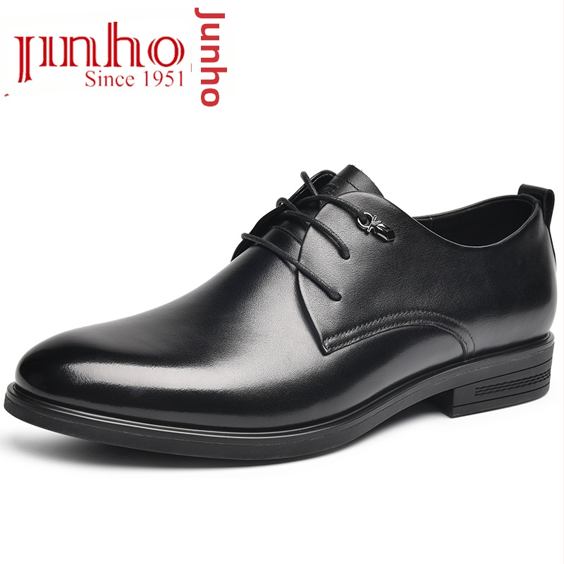 Golden Monkey vyriški eleganti odiniai bateliai, viršutinis odinis paviršius, guma padas, raišteliai, apvali nosis