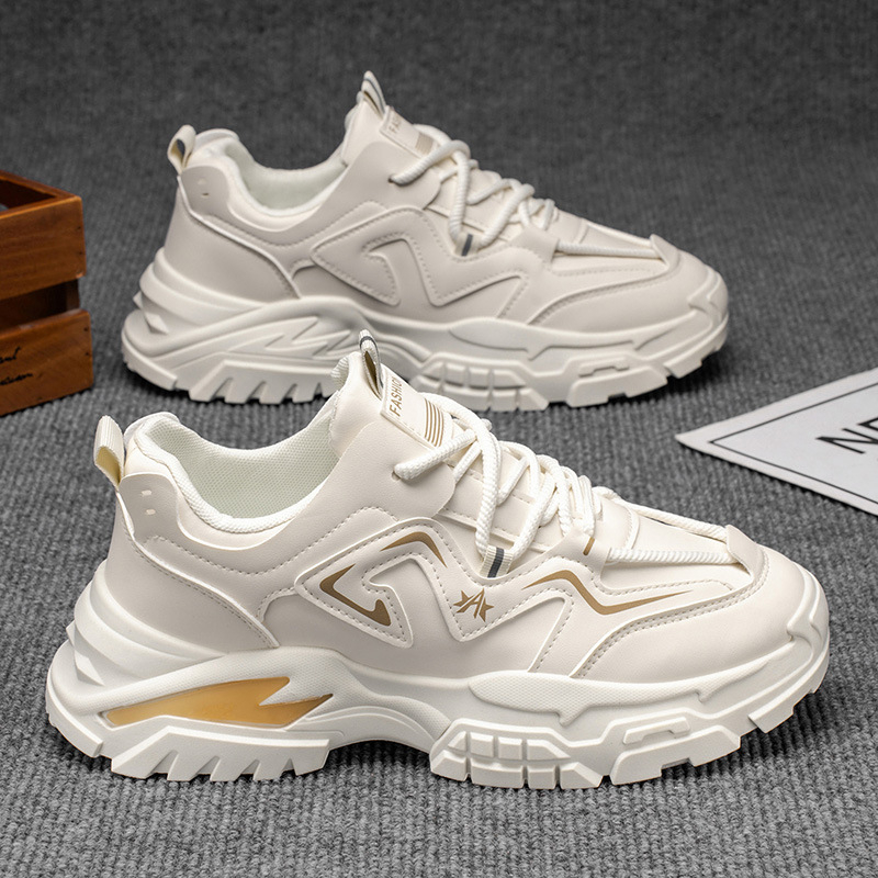 Vyrų rudens darbo batai su PU viršumi, guminiu padu, apvaliu pirštu, kvėpuojantys