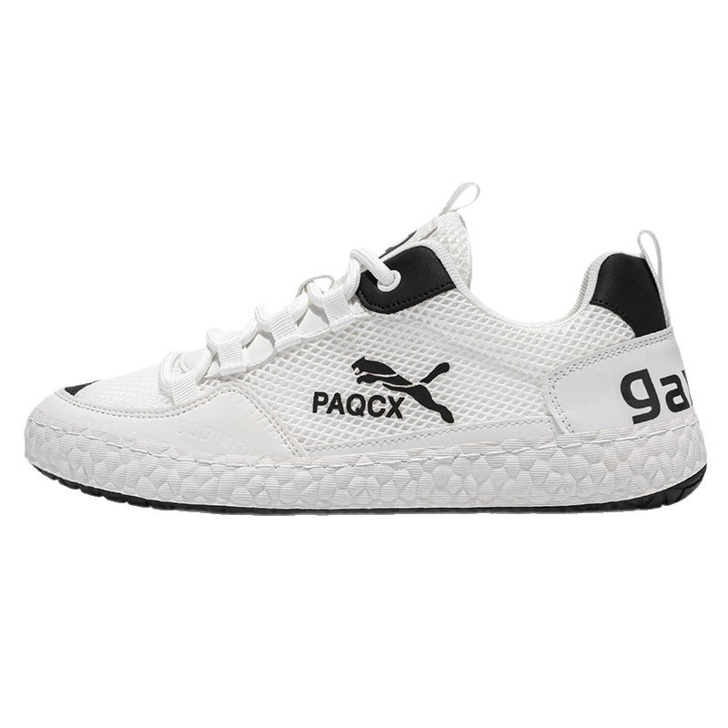 Vyriski tinkliniai kvėpuojantys laisvalaikio sportbačiai raišteliais, lengvi, žemas profilio dizainas, PVC padas (Viršus: megztas; Raišteliai; Pralaidumas ir atsparumas dėvėjimui; PVC padalas; Žemas profilis)