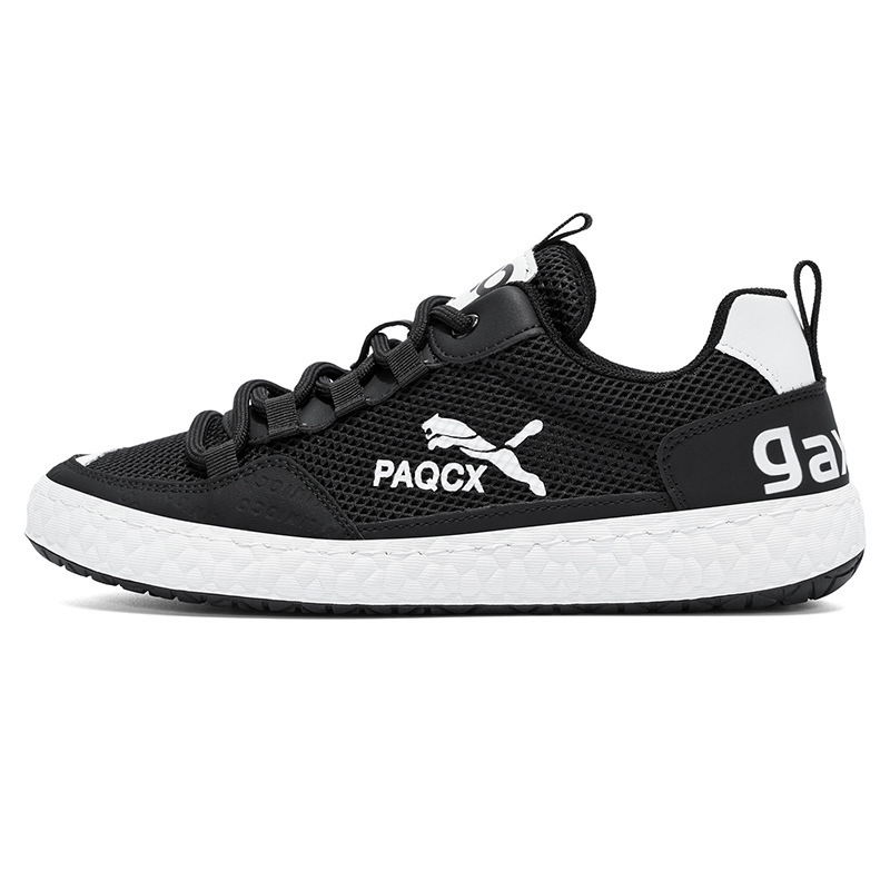 Vyriski tinkliniai kvėpuojantys laisvalaikio sportbačiai raišteliais, lengvi, žemas profilio dizainas, PVC padas (Viršus: megztas; Raišteliai; Pralaidumas ir atsparumas dėvėjimui; PVC padalas; Žemas profilis)