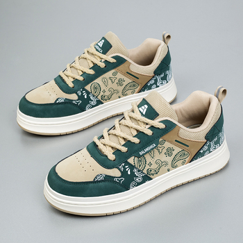 Skate bateliai – unisex kedės su PU viršumi, gumine padas, žemas profilis, kasdieninis stilius