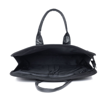 Делова чанта за документи с голям капацитет, Oxford плат, цип за затваряне, наклонена форма (Марка: Independent; Материал: Oxford плат; Стил: цип; Форма: наклонена)