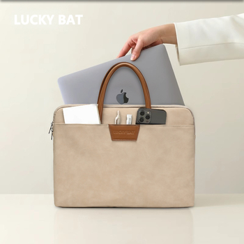 Torba za prijenosno računalo od 16 inča, unisex, vodootporna i lagana, crossbody poslovna torba, PU koža