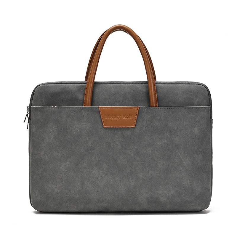 Torba za prijenosno računalo od 16 inča, unisex, vodootporna i lagana, crossbody poslovna torba, PU koža
