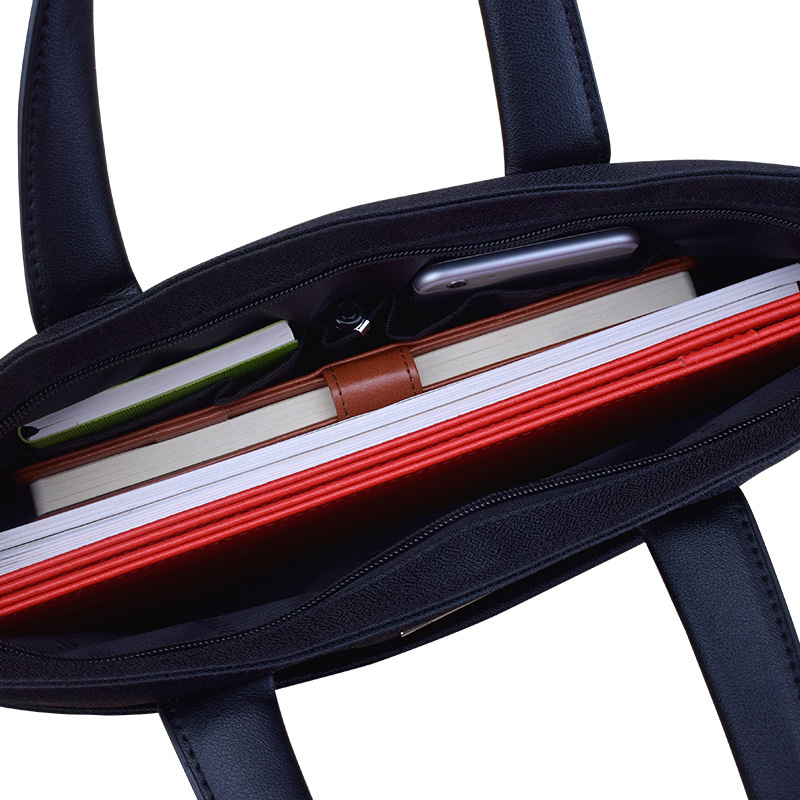 Baili BK8637 делова чанта за документи от Oxford платно, цип, персонализирано лого