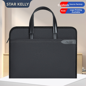 Star Kelly Taška na dokumenty z Oxford látky – kancelárska taška so zipsom, jednoduchý a elegantný dizajn