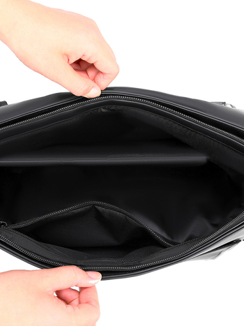 Férfi válltáska városi egyszerű stílusban, Oxford anyag, poliészter bélés, vízálló és kopásálló