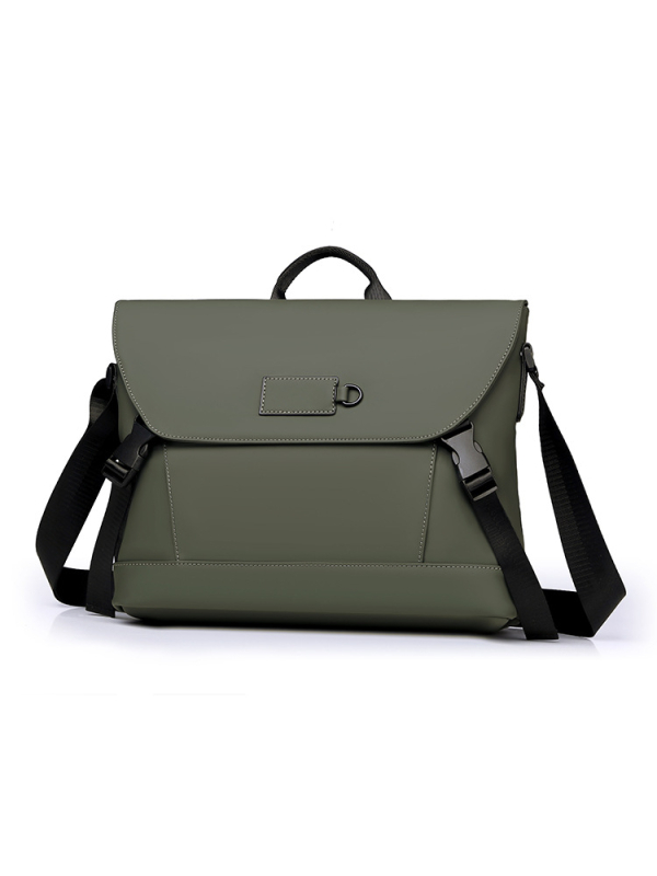 Férfi válltáska városi egyszerű stílusban, Oxford anyag, poliészter bélés, vízálló és kopásálló