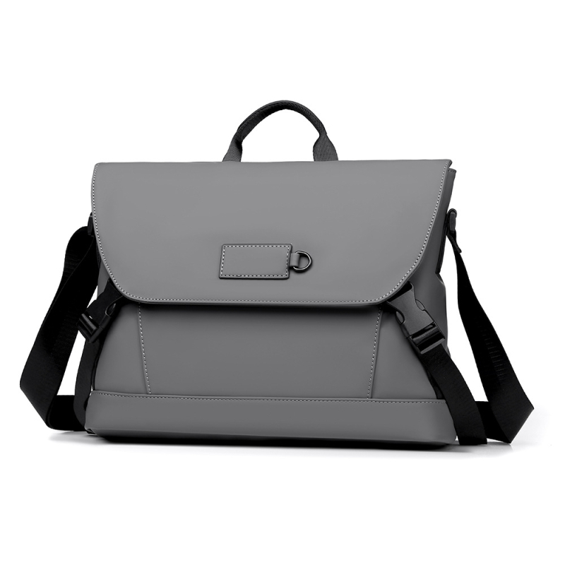 Férfi válltáska városi egyszerű stílusban, Oxford anyag, poliészter bélés, vízálló és kopásálló