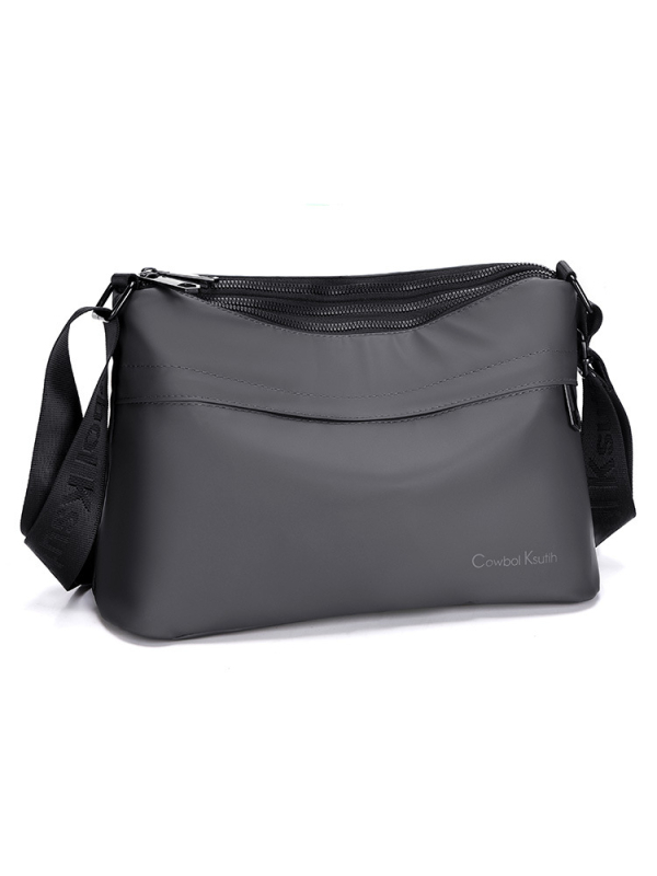 Férfi keresztpántos oldaltáska, könnyű, többrekeszes üzleti-szabadidős stílusú, vízálló utazásokhoz