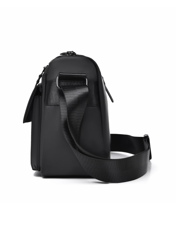 Férfi válltáska, nagy kapacitású crossbody, vízálló Oxford anyag, laptop-kompatibilis, mindennapi használatra