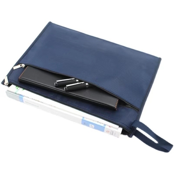 Мъжки портфейл за документи от оксфордска тъкан, преносим делови стил, квадратна форма