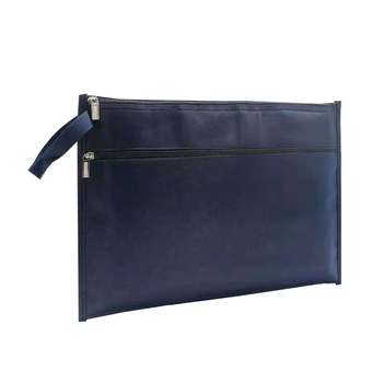 Мъжки портфейл за документи от оксфордска тъкан, преносим делови стил, квадратна форма