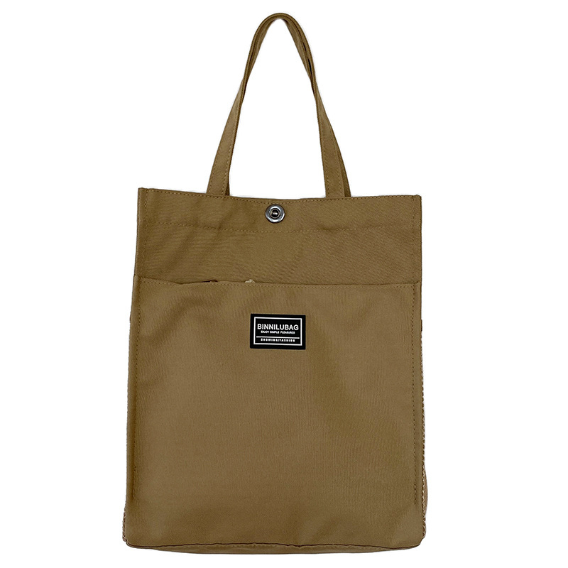 Férfi nylon tote táska, 13 hüvelykes laptop befogadására, nagy kapacitású, üzleti utazásokhoz