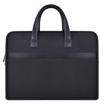 Üzleti aktatáska dokumentumokhoz és laptophoz, Oxford anyag, kockás mintázat, poliészter bélés, vízálló és kopásálló, több rekesz