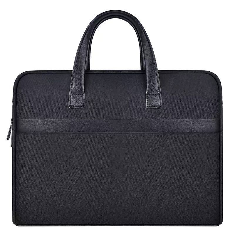 Üzleti aktatáska dokumentumokhoz és laptophoz, Oxford anyag, kockás mintázat, poliészter bélés, vízálló és kopásálló, több rekesz