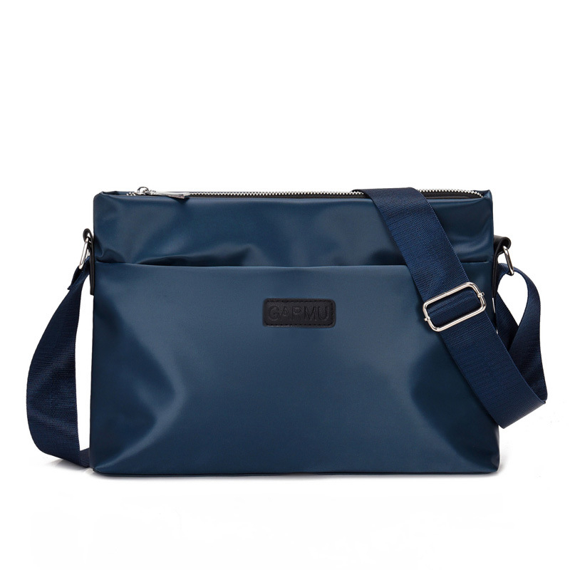 Muška torba preko ramena, unisex stil, vodootporan PU materijal, oksfordska podstava, kompatibilan s 12-inčnim prijenosnim računalom, za slobodno vrijeme