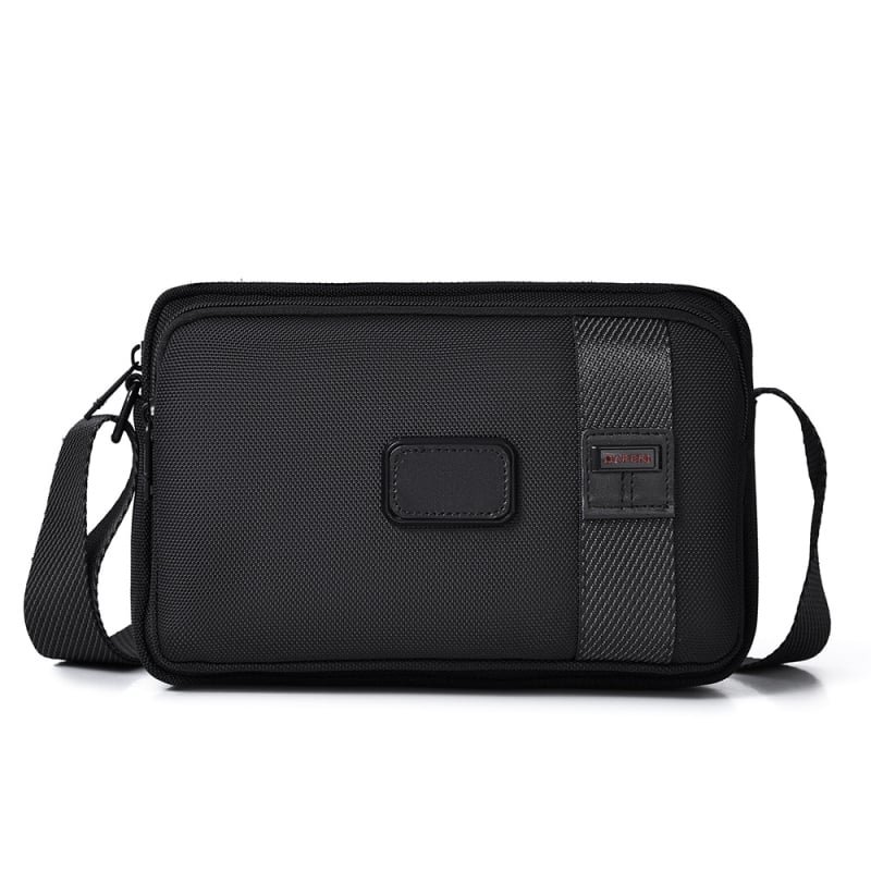 Muška crossbody torba, vrhunska Oxford tkanina, velika kapaciteta, višestruka poslovna torba, podstava od poliestera, uzorak 1680 ballistic nylon, vodootporna