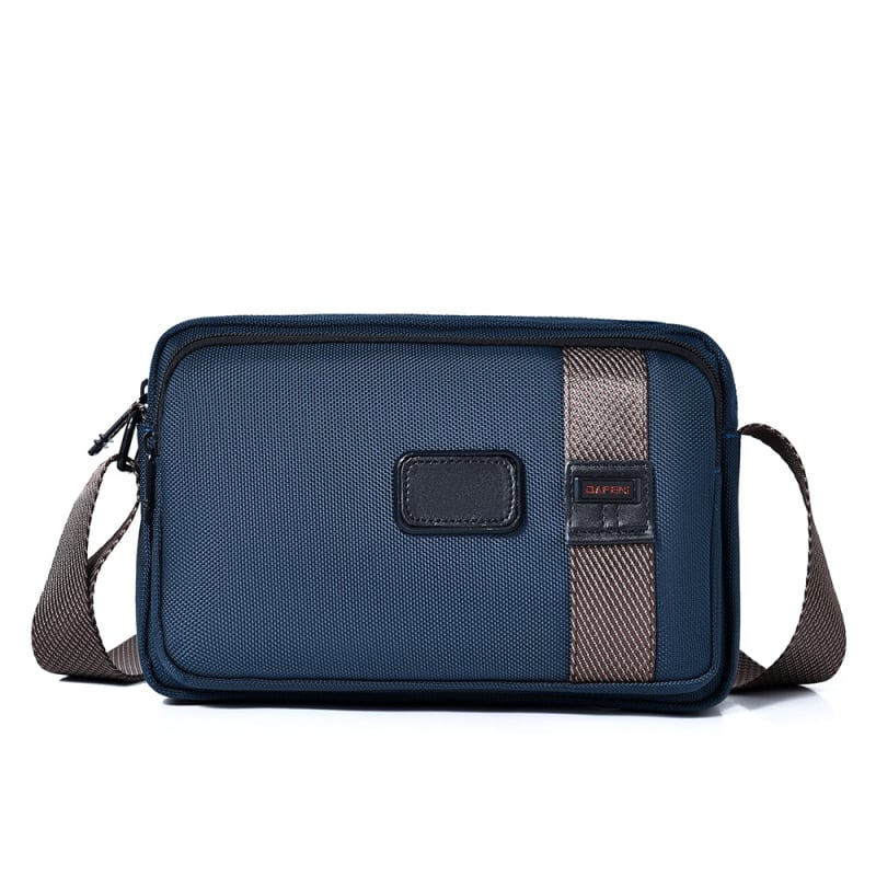 Muška crossbody torba, vrhunska Oxford tkanina, velika kapaciteta, višestruka poslovna torba, podstava od poliestera, uzorak 1680 ballistic nylon, vodootporna