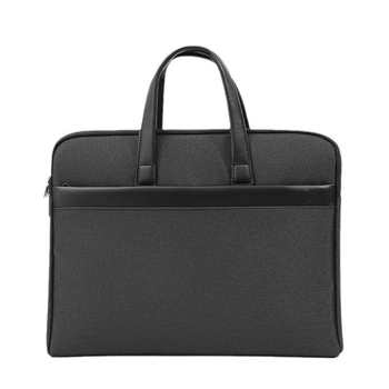 Мъжка делова чанта Haoxuan Stationery, платно, цип, 2 отделения, оксфорд платно