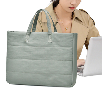 Τσάντα φορητού υπολογιστή με σχεδίαση μειωσης φόρτου, εξωτερικά από νάιλον, επένδυση Oxford, Χειμερινή έκδοση 2025