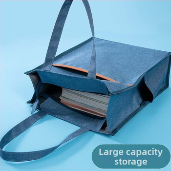 Taška na dokumenty z oxford textílie so zipsom, značka Outstanding, vysoká elasticita Oxford materiálu
