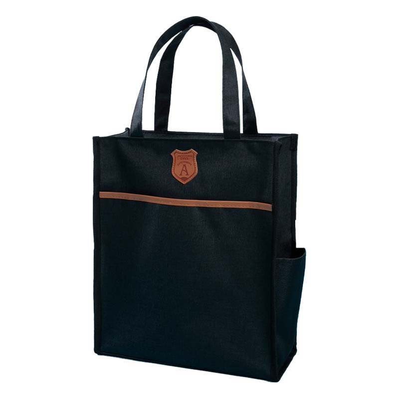 Папка за документи от оксфордова материя със цип, Outstanding, високоеластична оксфордова материя