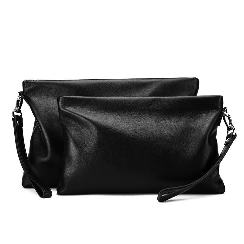 Muška kožna clutch torbica u stilu omotnice, mekana koža, PU podstava, za slobodno vrijeme putovanja
