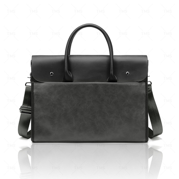 Muška torba s motivom Crazy Horse, PU koža, PU podstava, crossbody torba za poslovna putovanja