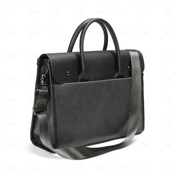 Muška torba s motivom Crazy Horse, PU koža, PU podstava, crossbody torba za poslovna putovanja