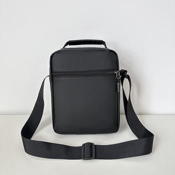 Muška torba preko ramena, poslovnog elitnog stila, od membranske oksford tkanine, vodootporna, može primiti 8-inčni laptop, idealna za službena putovanja.