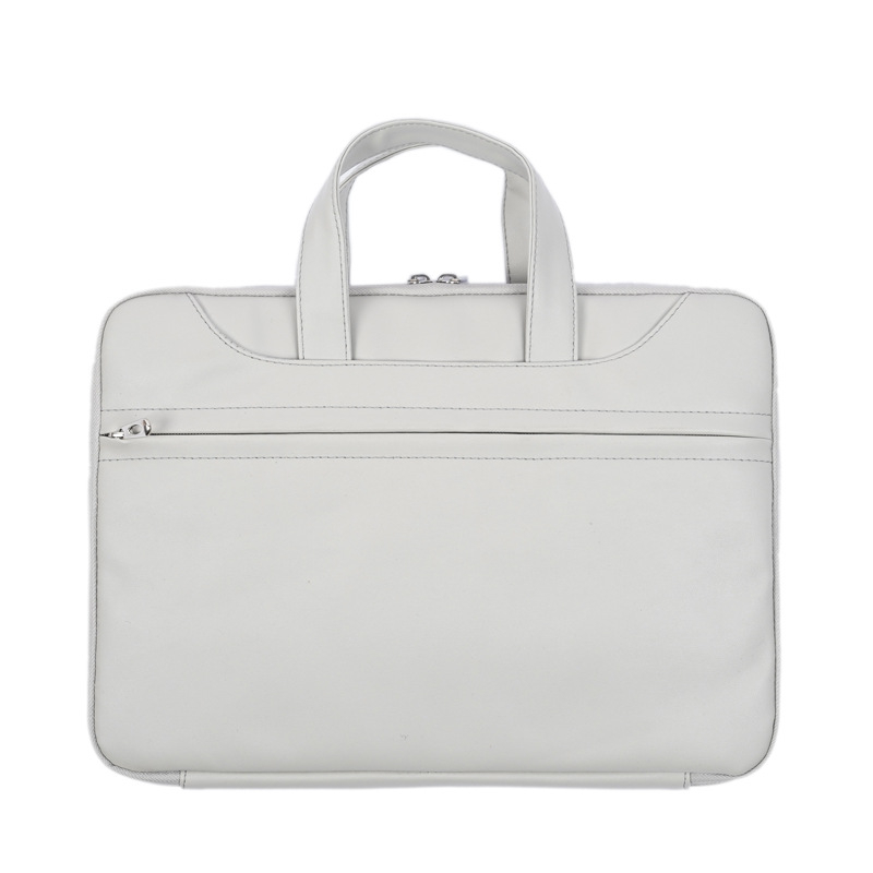Τσάντα λάπτοπ από PVC με πλήρες άνοιγμα, αστικό στυλ, φορητός φάκελος για άνδρες, επένδυση από συνθετικό δέρμα, άνοιξη 2025