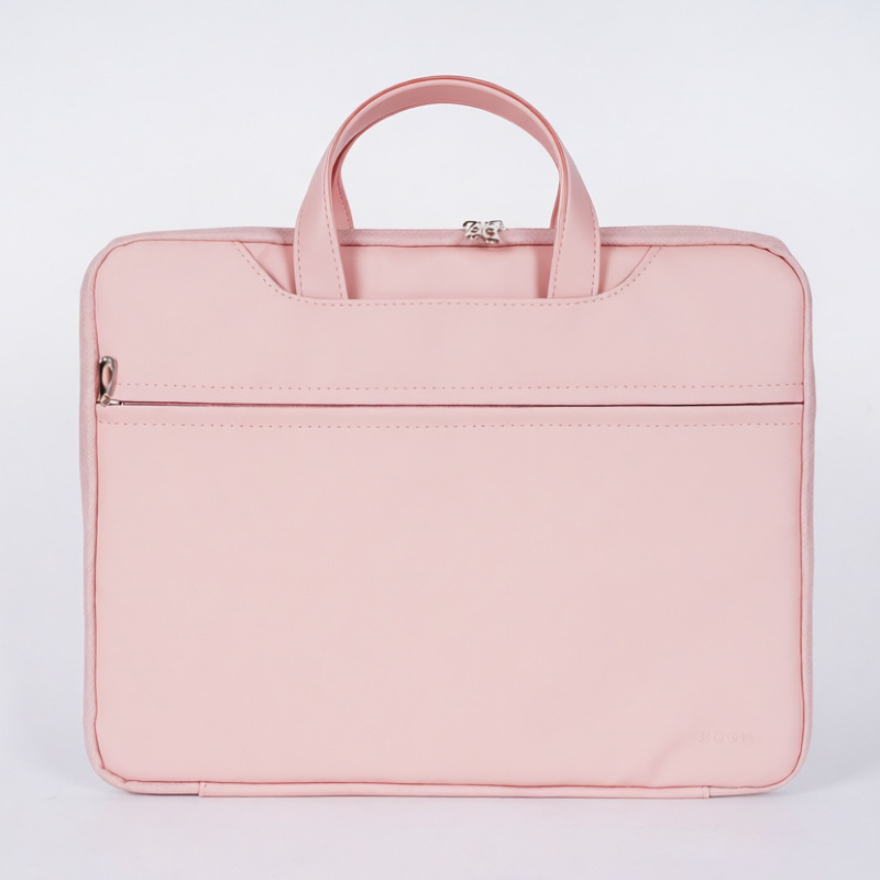 Τσάντα λάπτοπ από PVC με πλήρες άνοιγμα, αστικό στυλ, φορητός φάκελος για άνδρες, επένδυση από συνθετικό δέρμα, άνοιξη 2025