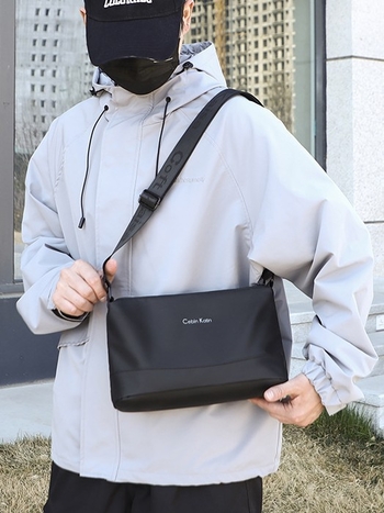 Muška crossbody torba – korejski stil, višestruke pretince, velik kapacitet, vodootporna, svakodnevna uporaba