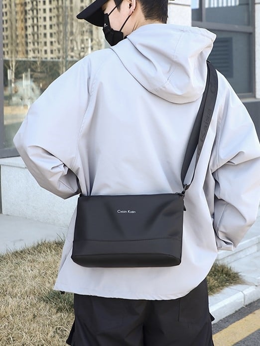 Muška crossbody torba – korejski stil, višestruke pretince, velik kapacitet, vodootporna, svakodnevna uporaba