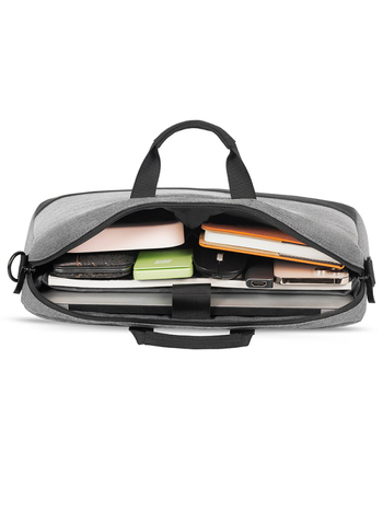 Hongyi Unisex Τσάντα Για Φορητό Υπολογιστή, Αδιάβροχη και Ανθεκτική στους Κραδασμούς, Εξωτερικό και Επένδυση από Πολυεστέρα, Με Ιμάντα Cross-Body, Χειμερινή Έκδοση 2024