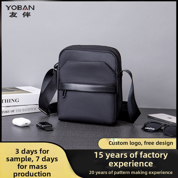 Muška messenger crossbody torba – vodootporna, izuzetno lagana, otporna na habanje; poliester; Yoban