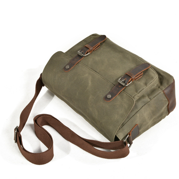 Muška platnena crossbody torba 6027 — jedinstven dizajn, podstava od poliester-pamuk, poslovna torba za poslovna putovanja