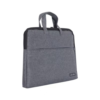 Делов портфейл за документи от оксфордски платно, водоустойчив офис чанта с 2 отделения и цип